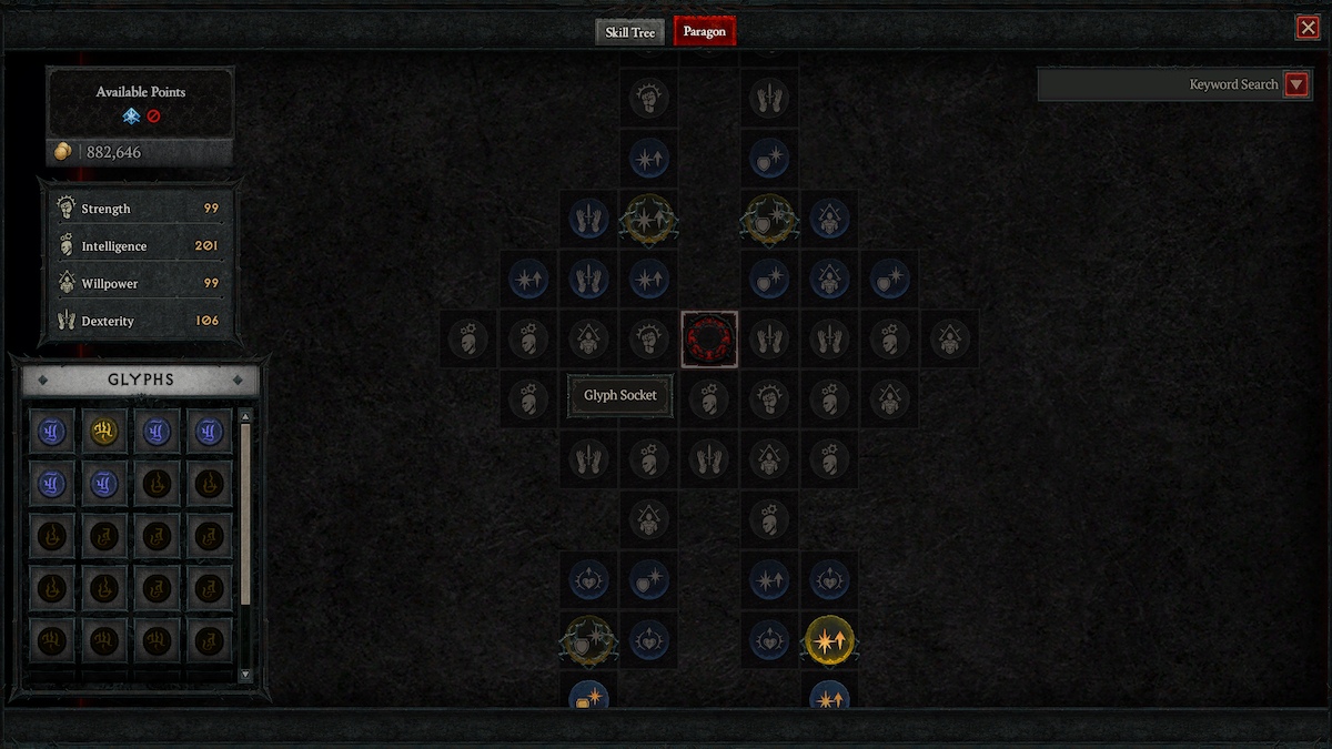 Comment obtenir et utiliser les Glyphes dans Diablo 4 1 Comment obtenir et utiliser des glyphes dans Diablo 4 Socket