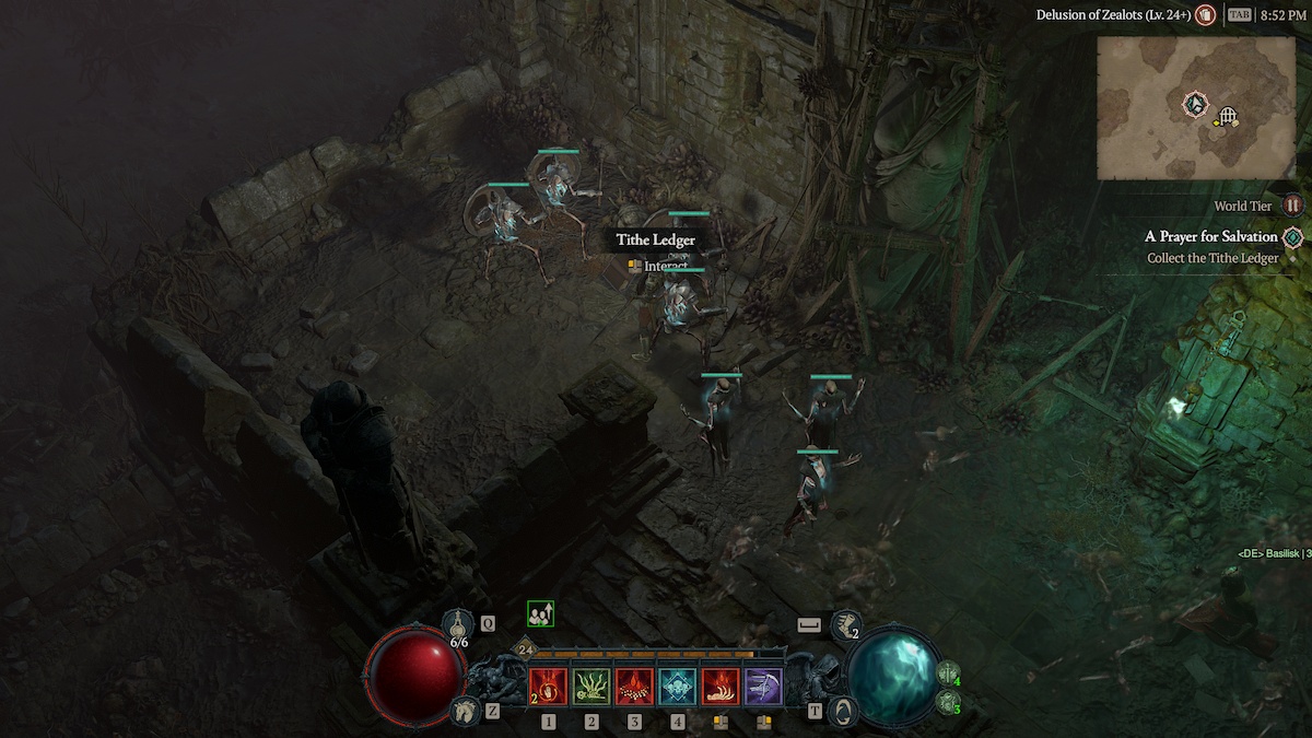 Diablo 4 : Comment terminer Une prière pour le salut 3 How To Complete A Prayer For Salvation In Diablo 4 Tithe Ledger