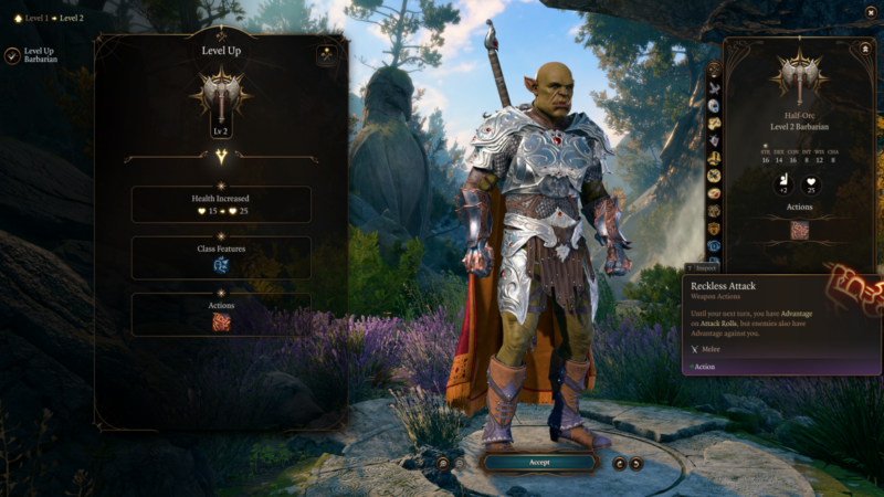 Meilleure build du Barbare Berserker de Baldur's Gate 3 6 Meilleure build du Barbare Berserker de Baldur's Gate 3