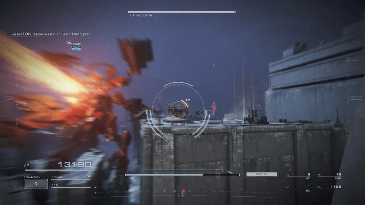 Armored Core 6 : Journal de bord du sauvetage de prisonniers 1 Emplacement du journal de bataille de sauvetage des prisonniers dans Armored Core 6