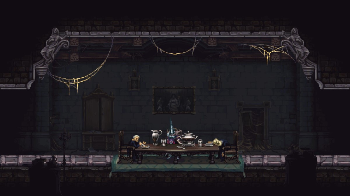 Où trouver le parchemin de l'aîné et le tissu de la vieille femme dans le tableau Blasphemous 2