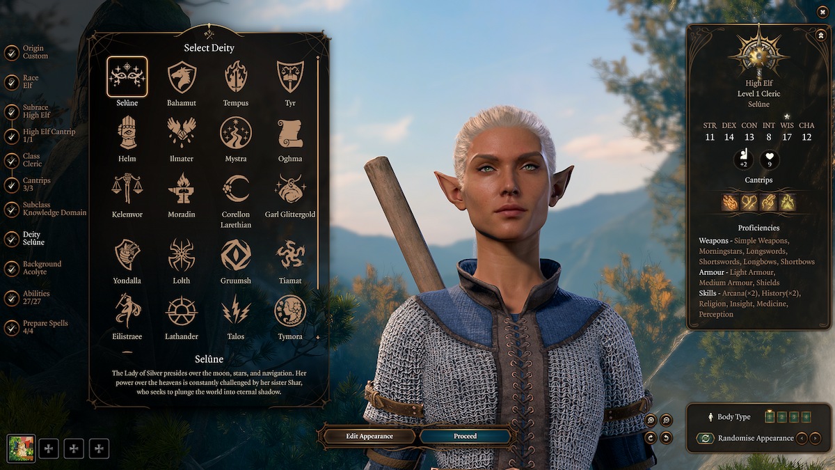 Baldurs Gate 3 Clerc Class And Skills Guide Divinité