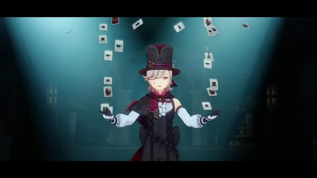 (94) Démo du personnage Lyney Secret à l'intérieur du chapeau Genshin Impact Youtube 0 22