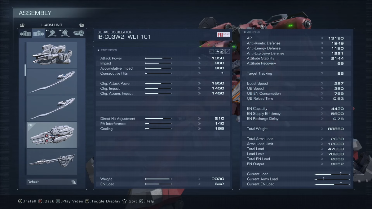 Toutes les récompenses Loghunt dans Armored Core 6
