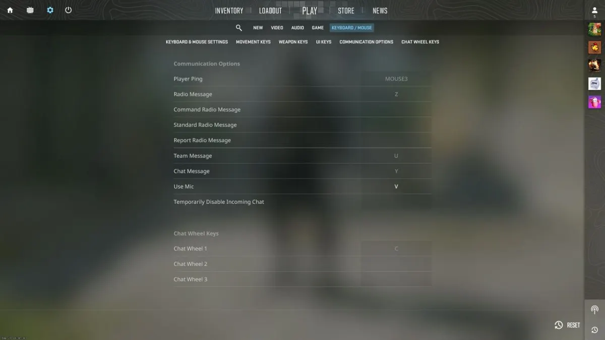 Comment réparer le micro de CS2 qui ne fonctionne pas 2 Liaison des touches du micro Cs2