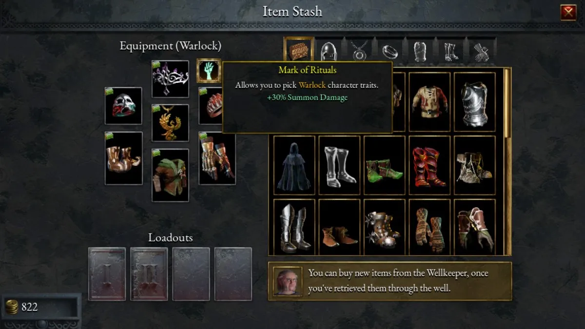 Halls Of Torment Comment obtenir et utiliser les marques Mark équipé