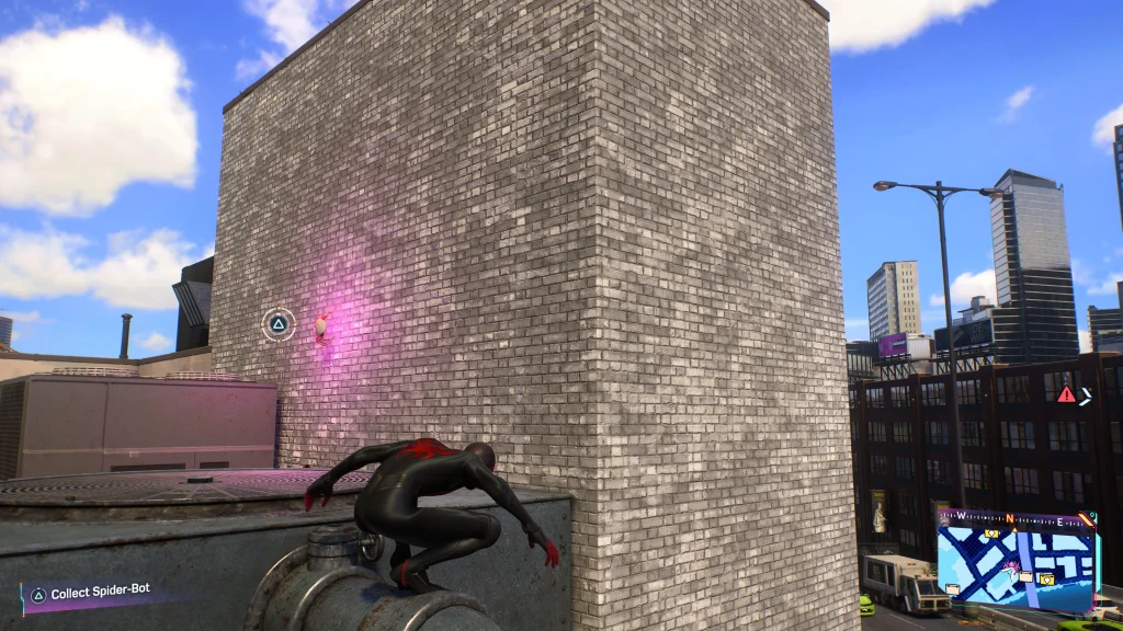 Spider-Man 2 : Downtown Queens - Emplacements Spider-Bot