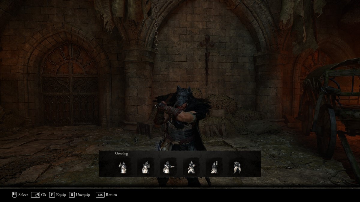 Comment utiliser les gestes dans le menu des gestes Lords Of The Fallen