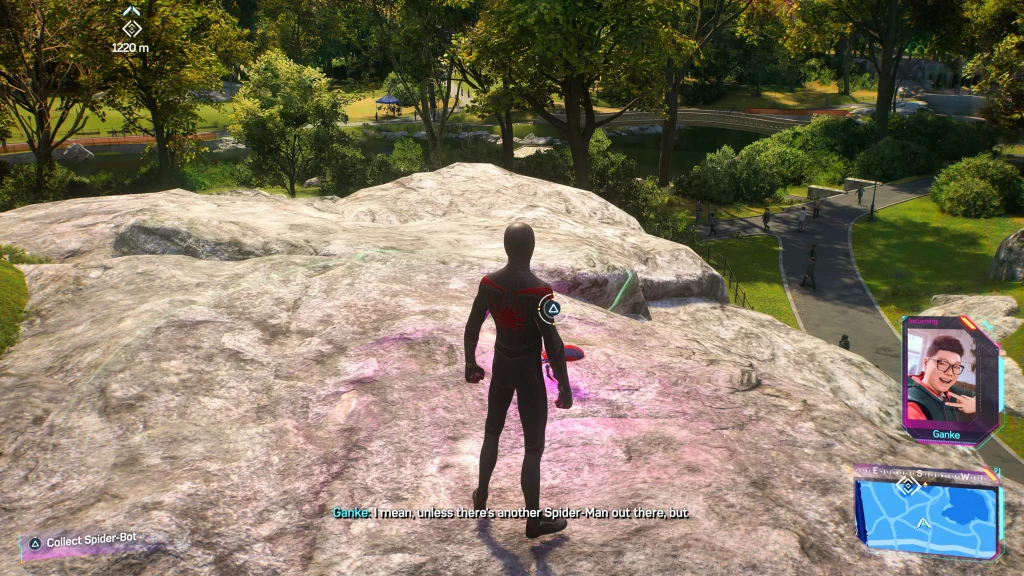 Spider-Man 2 : Central Park - Emplacements des Spider-Bot