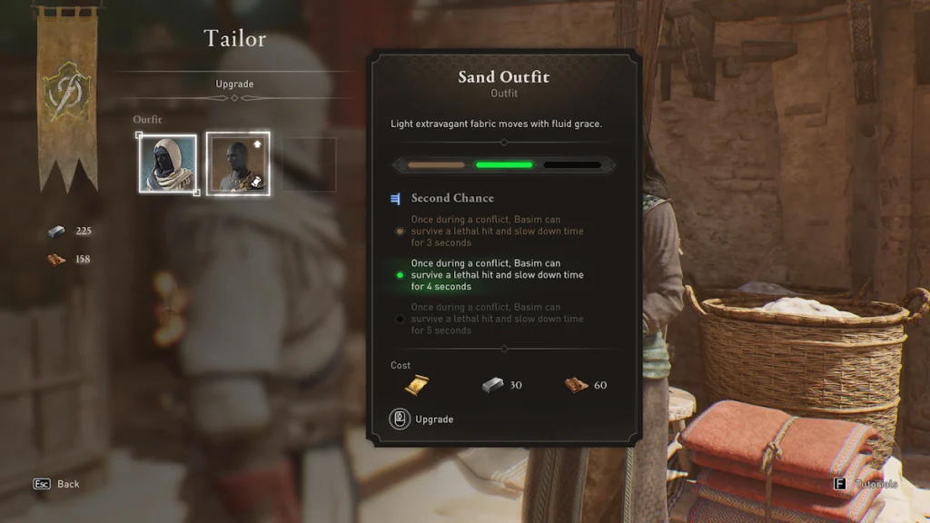 Assassin's Creed : Mirage - Où trouver les schémas de mise à niveau