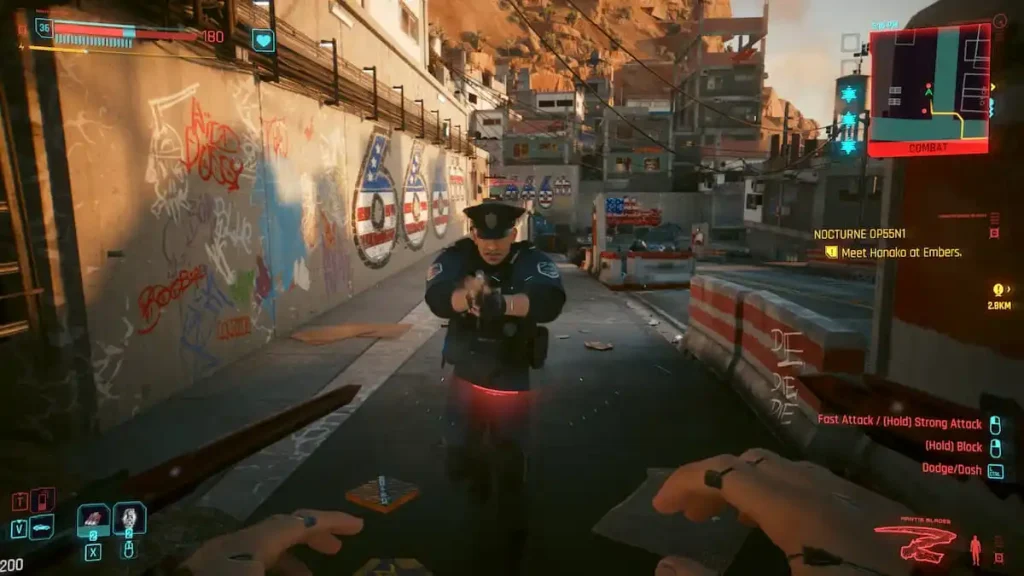 Cyberpunk 2077 : Meilleure build de lames Mantis 1 Cyberpunk 2077 : Meilleure build de lames Mantis