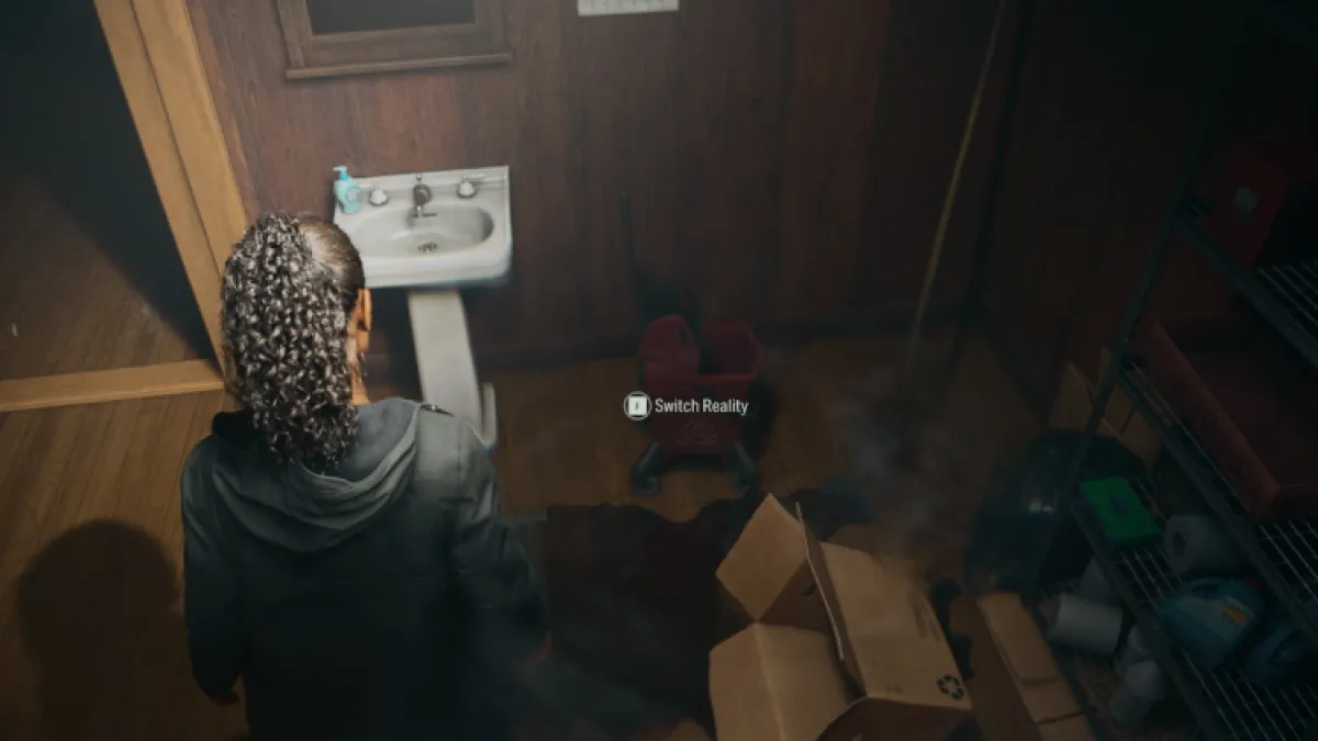 Comment changer de personnage Alan Wake 2 Janitor Bucket