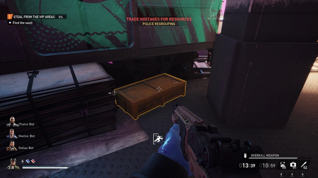 Payday 3 : Où trouver tous les butins dans Rock the Cradle