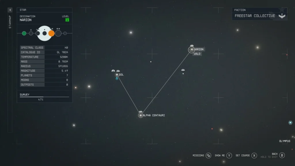 Starfield : Où trouver le système Valo 1 Starfield : Où trouver le système Valo
