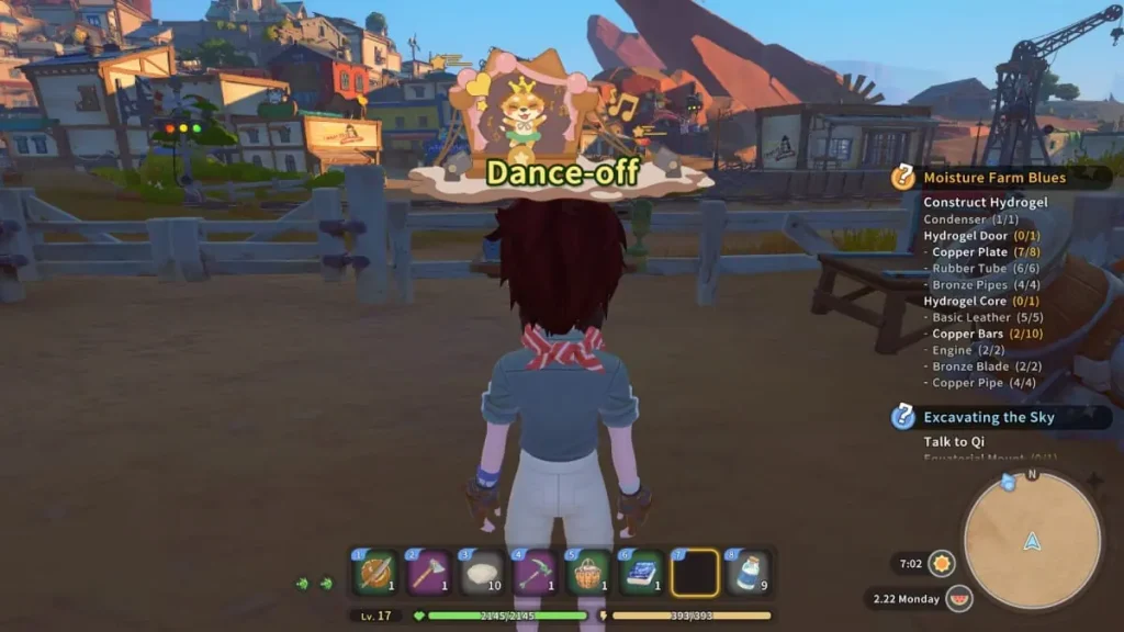 My Time At Sandrock : Comment gagner le concours de danse