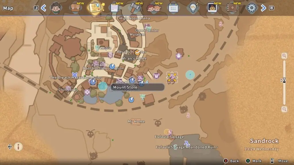 My Time at Sandrock : Comment obtenir un cheval