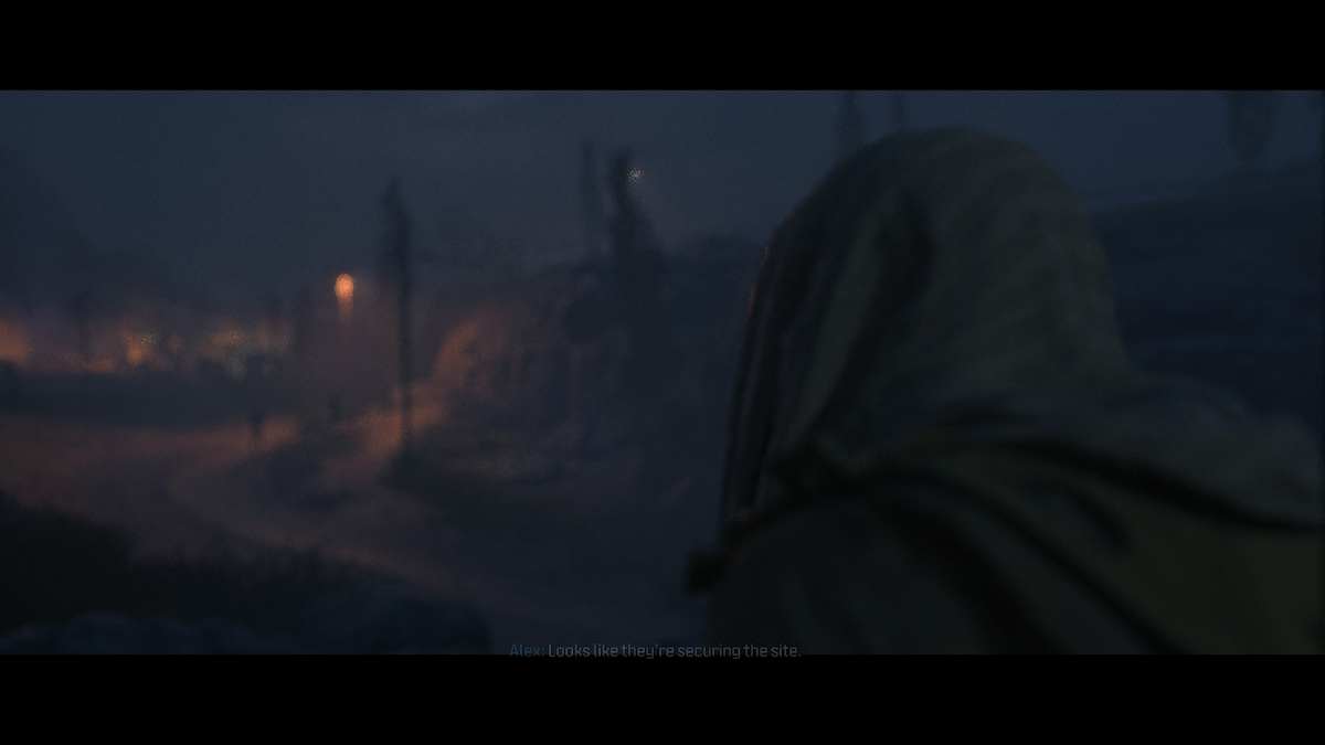 Personnage Mw3 regardant au loin