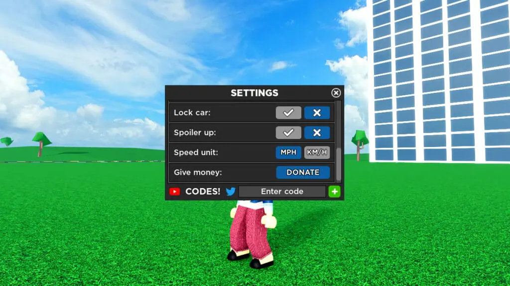Roblox : Car Dealership Tycoon - Code Décembre 2023