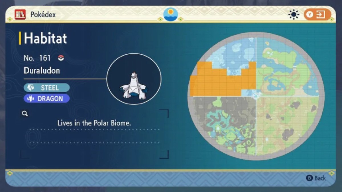 Pokemon : Écarlate et Violet - The Indigo Disk - Comment faire évoluer Duraludon 1 Duraludon Spawn dans le disque Indigo