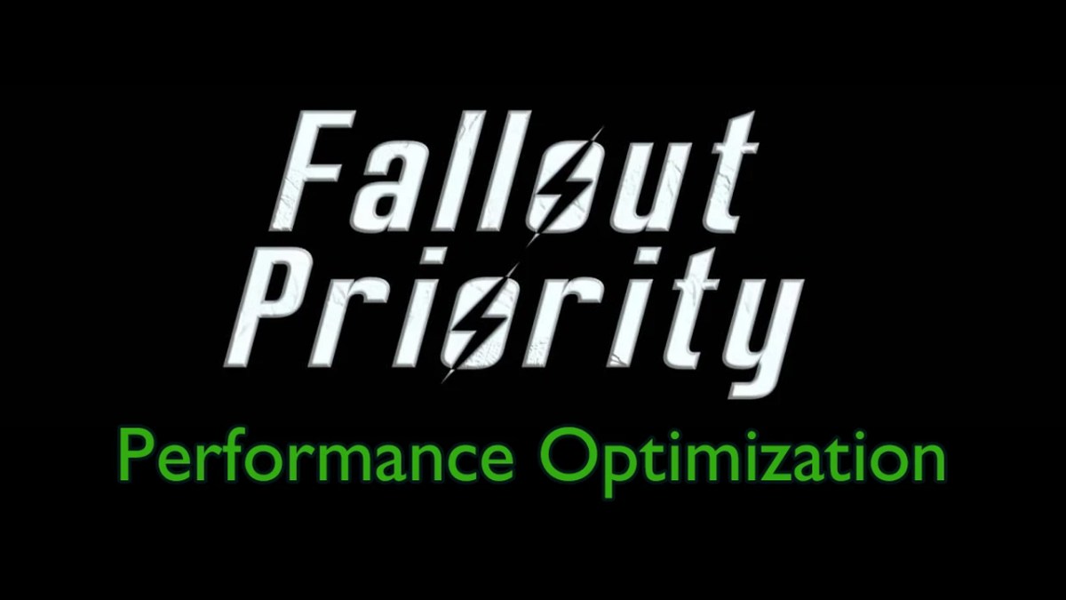 Optimiseur Fps de performances du processeur Fallout Priority