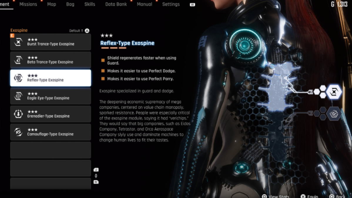 Meilleures exospines dans Stellar Blade