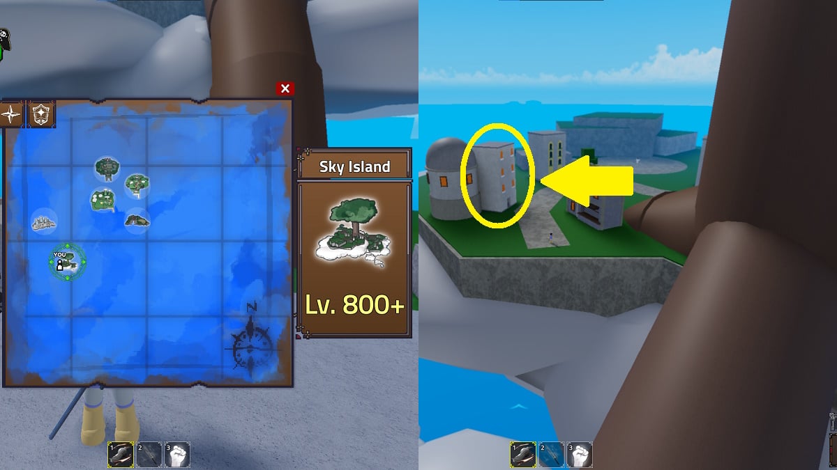 où apprendre l'observation haki v1 dans l'héritage de Roblox King
