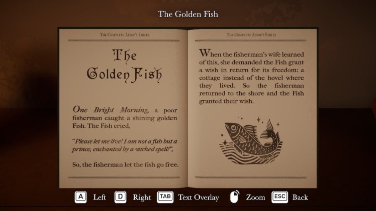 Comment résoudre le casse-tête des symboles de la bibliothèque dans Botany Manor Fish