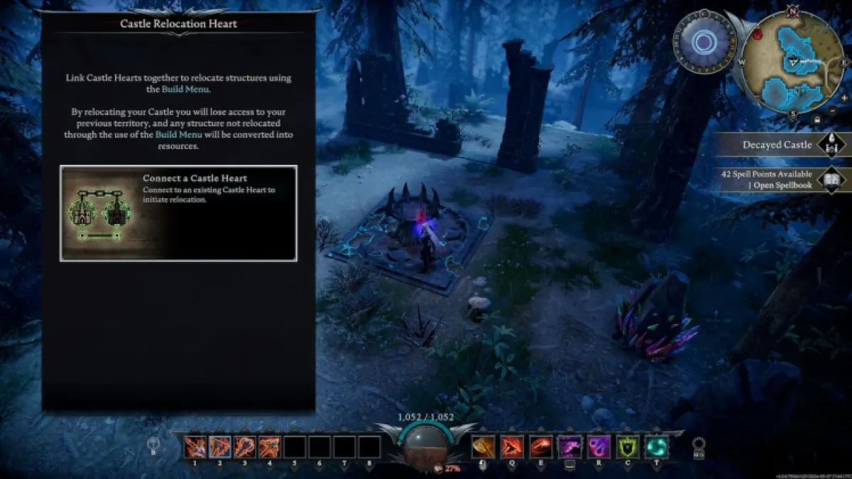 Comment connecter et déplacer la base dans V Rising