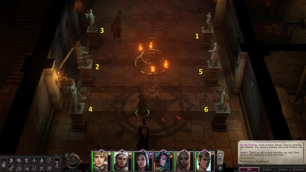 Pathfinder Wrath of the Righteous : Guide du puzzle de la statue de la garnison grise 2 Pathfinder Wrath of the Righteous : Guide du puzzle de la statue de la garnison grise